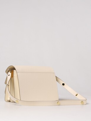 Marni Medium Trunk Bag In Saffiano Leather - ShopStyle