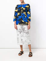Thumbnail for your product : Marni Venice print skirt