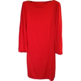 Thumbnail for your product : Ralph Lauren COLLECTION Red Silk Dress