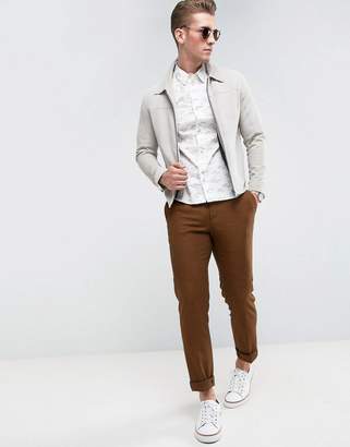 ASOS Design Wedding Skinny Suit Trouser In Rust Tonic