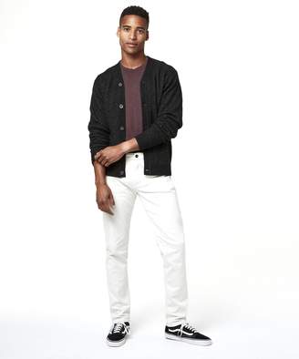 Todd Snyder Slim Fit 5-Pocket Garment-Dyed Stretch Twill in Off White