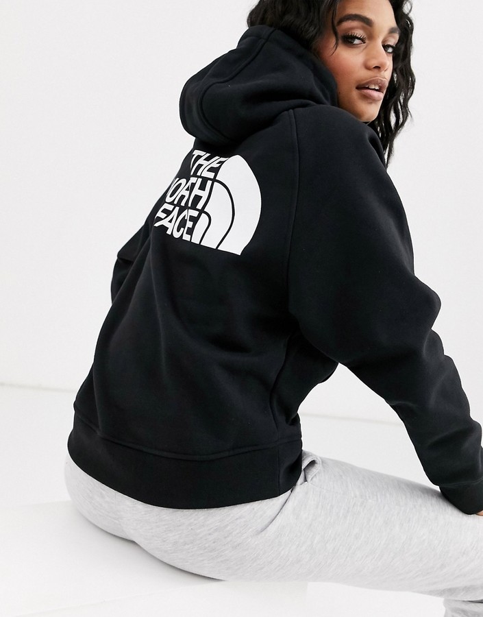 The North Face Nse graphic hoodie in black - ShopStyle