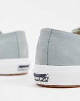 Thumbnail for your product : Superga 2750 classic plimsolls in grey suede