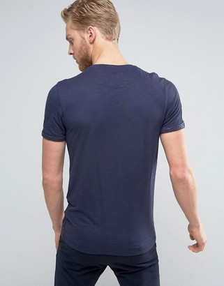 Ted Baker T-Shirt with Contrast Pocket