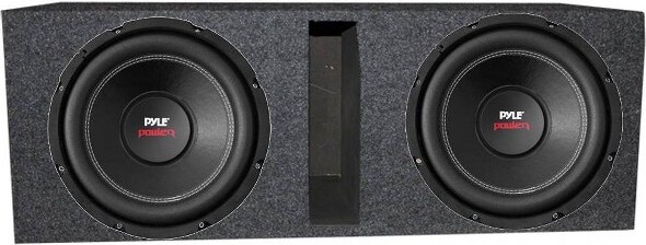 Pyle 2)PylePLPW10D10"2000WCarSubwooferAudioSubsDVC4Ohm+PortedVentedBox