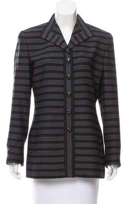 Christian Dior Striped Wool Jacket