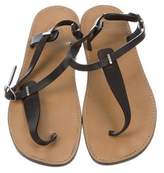 Thumbnail for your product : Christian Louboutin Leather Thong Sandals