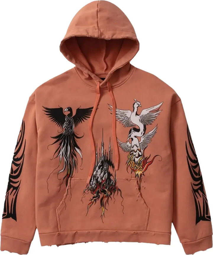 Who Decides War Winged Hoodie