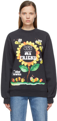 Online Ceramics Black 'Bee My Friend' Sweatshirt