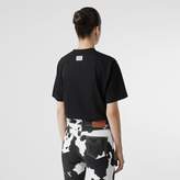 Thumbnail for your product : Burberry Unicorn Print Cotton Oversized T-shirt