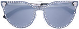 Versace - lunettes de soleil à monture papillon - women - Métal (autre) - Taille Unique