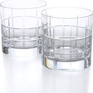 Orrefors Street 13 oz. Crystal Whiskey Glass
