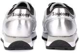 Thumbnail for your product : Saucony Jazz Silver Metalleather And Fabric Sneaker