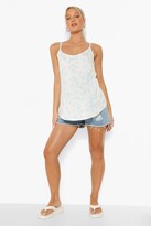 Thumbnail for your product : boohoo Maternity Butterfly Swing Cami Top
