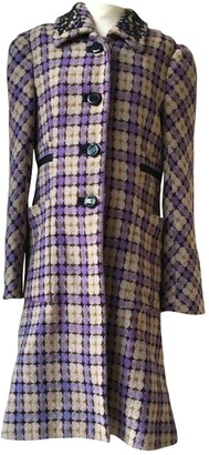 By Malene Birger Purple Wool Coat for Women