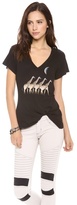 Thumbnail for your product : Wildfox Couture Moonlit Safari V Neck Tee