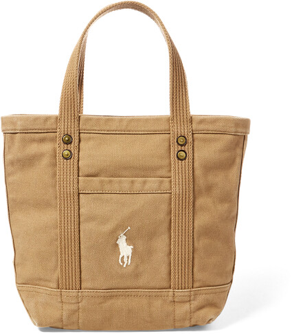 canvas big pony tote