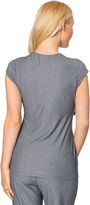 Thumbnail for your product : A Pea in the Pod Faux Wrap Nursing Sleep Top