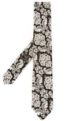 Dolce & Gabbana embroidered floral tie