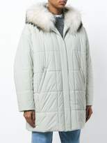 Thumbnail for your product : Yves Salomon Army long down jacket