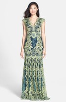 Thumbnail for your product : Erin Fetherston ERIN 'Joanna' Botanical Lace Gown