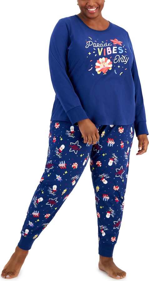 Matching Family Pajamas Plus Size Mix It Parade Pajamas Set, Created ...