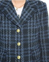 Thumbnail for your product : Juicy Couture Basketweave Plaid Coat
