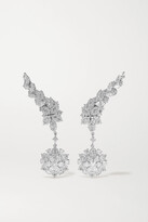 Thumbnail for your product : YEPREM 18-karat White Gold Diamond Earrings - one size