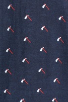 Thumbnail for your product : Burkman Bros Axe Print Cotton Flannel Shirt