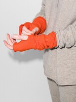 Thumbnail for your product : Lisa Yang Aspen fingerless knitted gloves