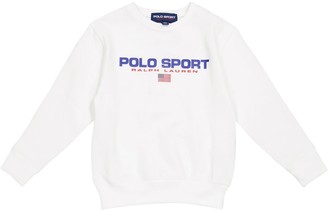 Polo Ralph Lauren Kids Logo cotton-blend sweatshirt