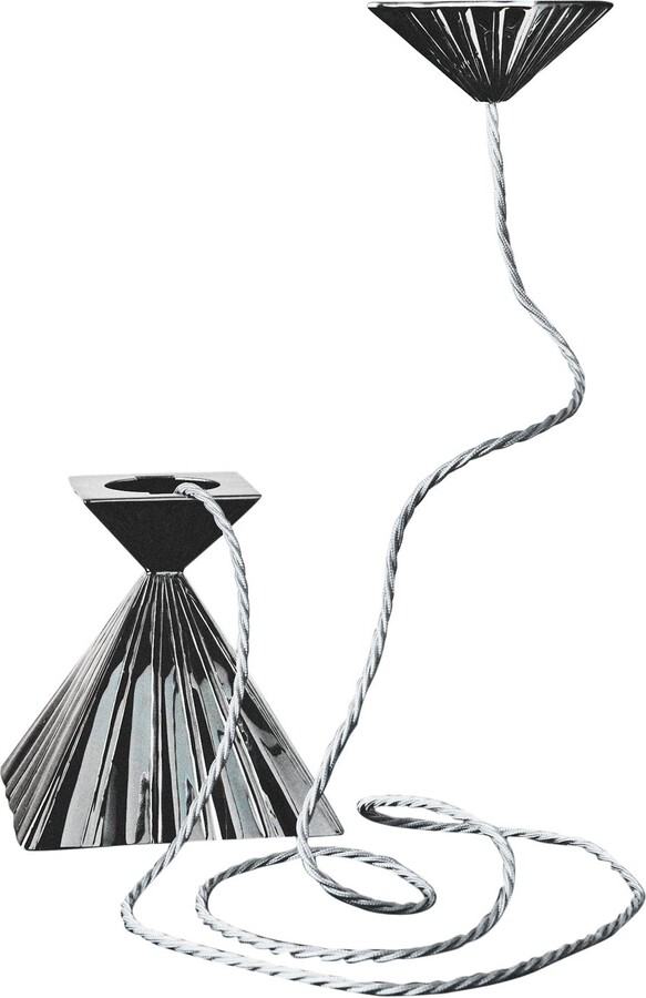 Dunlin Hk14 Nickel Plated Brass Pendant Light, Hk X