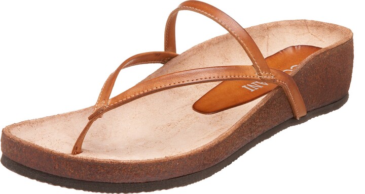 cork footbed sandals women's