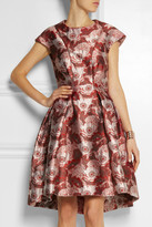 Thumbnail for your product : Temperley London Rosa floral-jacquard dress