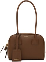Thumbnail for your product : Burberry Brown Mini Half Cube Bag