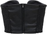 Thumbnail for your product : Designers Remix Marie Faux Leather Corset Top