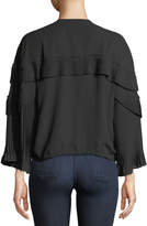 Thumbnail for your product : Kobi Halperin Carissa Tiered-Ruffle Jacket