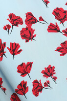 Thumbnail for your product : Equipment Cool Breeze Floral-print Silk Crepe De Chine Midi Dress
