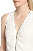 Thumbnail for your product : Trouve Zip Shirred Top