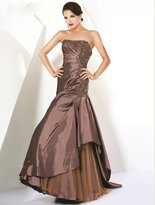 Thumbnail for your product : Jovani Stunning Beaded Trumpet Long Dress 386