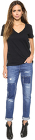 Thumbnail for your product : Madewell Patched Slim Boyfriend Jeans