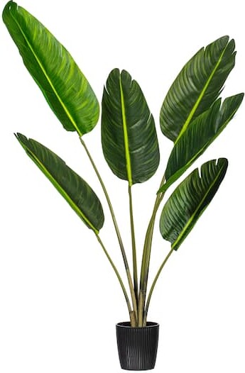 Vickerman 4Ft Potted Travellers Palm Tree By in Green