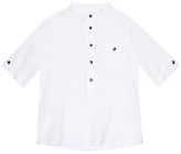 Thumbnail for your product : Loro Piana Kids Hector Sweet linen shirt