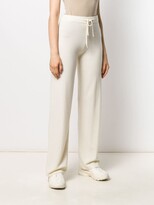 Thumbnail for your product : Chinti and Parker Wide-Leg Cashmere Track Pants