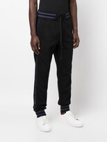 Thumbnail for your product : Versace Jeans Couture Logo-Stripe Track Pants