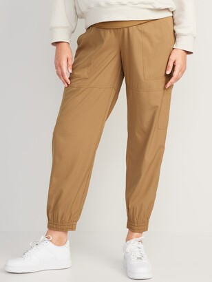 Old Navy Maternity Rollover-Waist StretchTech Cargo Jogger Pants