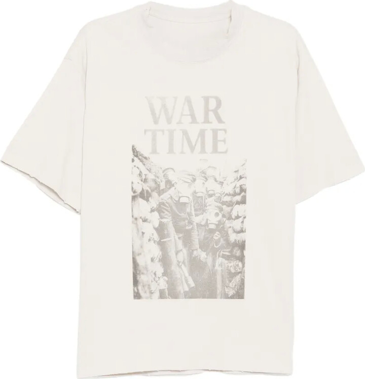 WARMAN cotton printed T-shirt