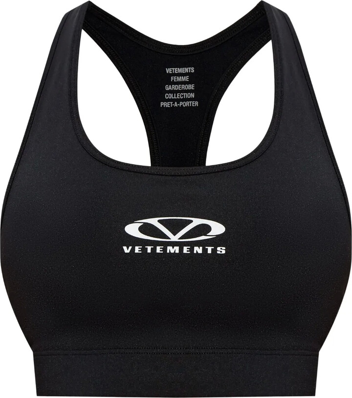 Vetements Logo-Print Top