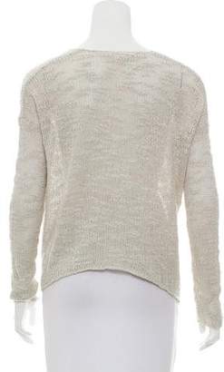 Helmut Lang Oversize Silk Sweater