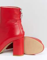 Thumbnail for your product : ASOS Edition Leather Zip Ankle Boots